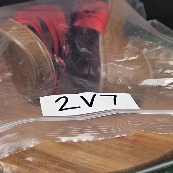 Dansko Jessie Red Leather Double Strap Slide Sandals Size EU 38 US 7.5- 8 - Picture 12 of 12